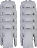 Gildan Adult Ultra Cotton Long Sleeve T-Shirt, Style G2400, Multipack