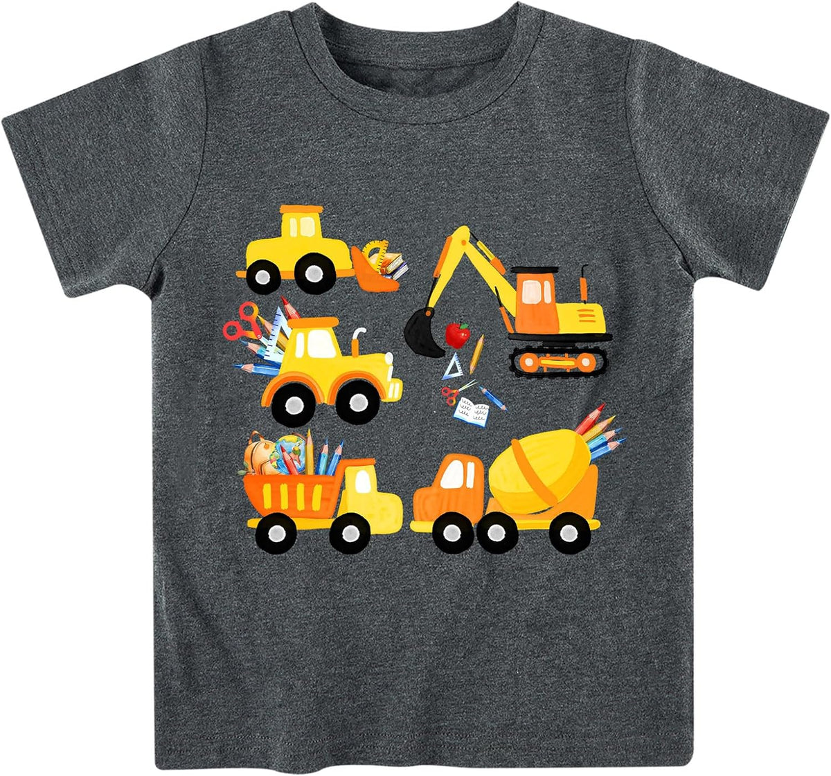 Lovekider Boys Graphic T-Shirt, Cotton Short Sleeve Shirt for Kid Ages 3-8