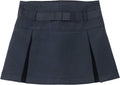 Izod Girls' School Uniform Pull-on Scooter Skirt with Undershorts, Knit Waistband & Functional Pockets, Wrinkle Resistant