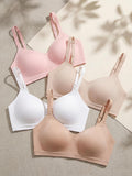 Warners Easy Does It Underarm-Smoothing with Seamless Stretch Wireless Lightly Lined Comfort Bra