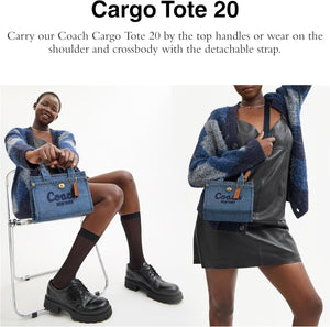 COACH Women's Camo Cargo Tote 20