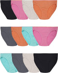 Fruit of the Loom womens Breathable Underwear, Moisture Wicking Keeps You Cool & Comfortable, Available in Plus Size
