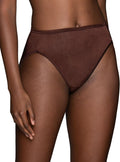 Vanity Fair Women's Illumination Hi Cut Panties, Silky Stretch & Satin Trim