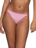 Vanity Fair Women's Illumination String Bikini Panties, Silky Stretch & Satin Trim