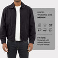 LONDON FOG Men's Auburn Zip-Front Golf Jacket (Regular & Big-Tall Sizes)