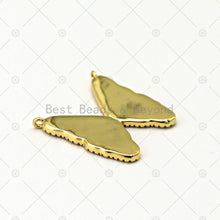 Load image into Gallery viewer, CZ Mother of Pearl Butterfly Charm, Sku#LK576
