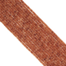 Load image into Gallery viewer, 2x4mm Rondelle Smooth Garnet Beads, Sku#U1954