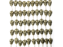 Load image into Gallery viewer, 13pcs Natural Pyrite Skull Beads13x18mm, Wholesale Pyrite Ge