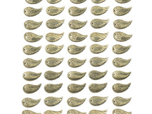 Load image into Gallery viewer, Natural Pyrite Angel Wing Carved Beads,16x30mm Pyrite Wing B