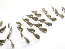 Load image into Gallery viewer, Natural Pyrite Angel Wing Carved Beads,16x30mm Pyrite Wing B