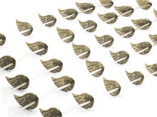 Load image into Gallery viewer, Natural Pyrite Angel Wing Carved Beads,16x30mm Pyrite Wing B
