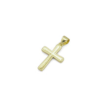 Load image into Gallery viewer, Abalone Pink White Mother of pearl Cross Charm, Sku#LX391/wl23