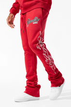 Load image into Gallery viewer, Jordan Craig Paradise Tour Fleece Stacked Joggers - Chicago