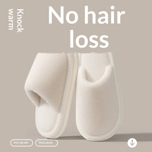 Load image into Gallery viewer, Fluffy Faux Fur Indoor Slippers – Non-Slip EVA Sole