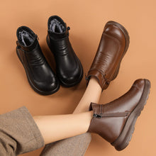 Load image into Gallery viewer, Fleece-Lined Winter Booties