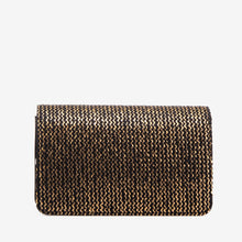 Load image into Gallery viewer, The Valencia Black &amp; Gold Handbag