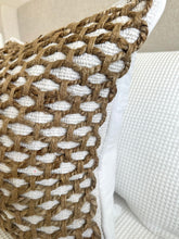 Load image into Gallery viewer, Tuban Pillow Cover – Neutral Textured Boho Accent Pillow