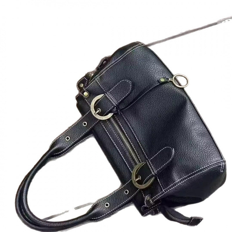 Women's Quilted PU Leather Tote Bag – Single Shoulder Underarm Commuter Bag