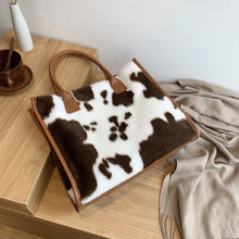 Load image into Gallery viewer, Plush Shoulder Bag - Trendy Autumn Winter Crossbody Bag for Women