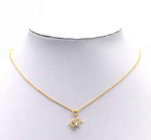 Load image into Gallery viewer, Gold CZ Spider Charm, Sku#B220