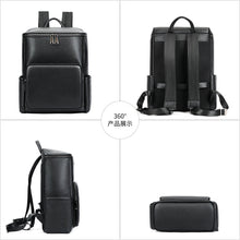 Load image into Gallery viewer, Men's Genuine Leather Laptop Backpack – Business Commuter Bag