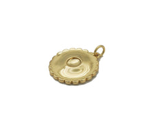 Load image into Gallery viewer, Colorful Enamel CZ Gold Daisy Flower Charm, Sku#F1514C