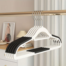 Load image into Gallery viewer, 10-Pack: Heavy-Duty Plastic Anti-Skid Clothes Hangers