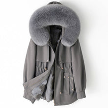 Load image into Gallery viewer, New Thickened Fur-and-Liner Detachable Coat