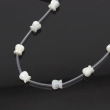 Load image into Gallery viewer, Tulip White Mother of Pearl Beads, Sku#T168