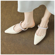 Load image into Gallery viewer, Women's Rhinestone Stiletto Heels – Closed Toe Dress Shoes | Sarah Express