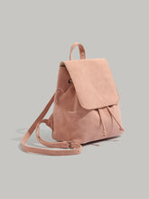 Load image into Gallery viewer, Retro Soft-Leather Tote Bag Minimalist Style | Brown &amp; Pink
