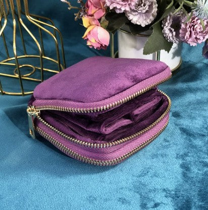 Tassel Crystal Pearl Jewelry Bag – Bracelet & Bangle Storage Pouch