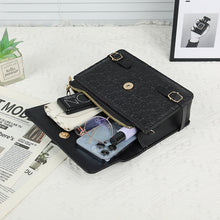 Load image into Gallery viewer, Women's Crossbody Shoulder Bag - PU Leather Minimalist Handbag with Adjustable Strap