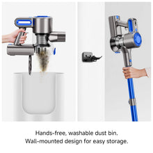 Load image into Gallery viewer, Cordless Vacuum Cleaner with LED Light &amp; Removable Battery