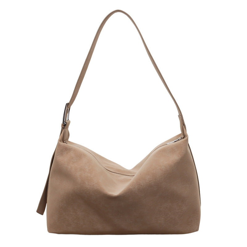 Women's Premium PU Leather Crossbody Bag - Minimalist Urban Style Shoulder Bag with Adjustable Strap