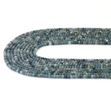 Load image into Gallery viewer, Genuine Blue Tourmaline Faceted Rondelle Beads, Sku#U1697