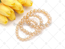 Load image into Gallery viewer, Mystic Champaign Banded Agate Stretchy Bracelet,SKU#EF66