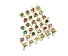 Load image into Gallery viewer, Gold Personalized Charm Bangle, charm bangle, letter Bangle,  Name Bangle, sku#X190
