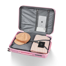 Load image into Gallery viewer, 4-Piece PU Leather Luggage Set for Women – Travel Bag Set in Pink, Apricot &amp; Orange
