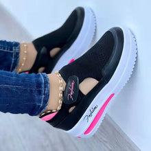 Load image into Gallery viewer, Women's Breathable Mesh Sneakers | Velcro Comfort Walking Shoes | Memory Foam Insole
