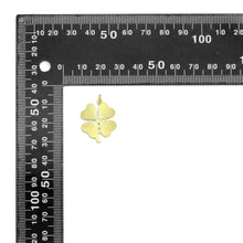 Load image into Gallery viewer, Gold Clover Shape Charm Pendant, Sku#LK1123