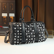 Load image into Gallery viewer, Large-Capacity Casual Travel Rhinestone Embellished Handbag Shoulder Crossbody Bag