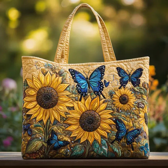 Women's Trendy Printed Tote & Shoulder Bag - Canvas Lined Oxford Cloth