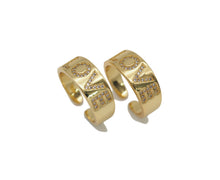 Load image into Gallery viewer, Gold Love Band Ring, SKU#LK574