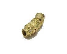 Load image into Gallery viewer, Gold CZ Thread Rolling Spacer Beads, Sku#LK681