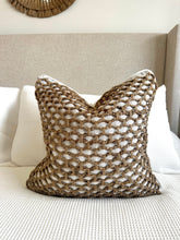 Load image into Gallery viewer, Tuban Pillow Cover – Neutral Textured Boho Accent Pillow
