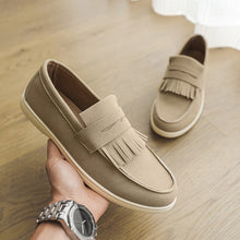 Load image into Gallery viewer, Men's Premium Matte Suede Loafers - Slip-On Casual Dress Shoes