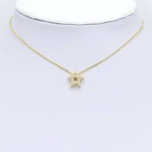 Load image into Gallery viewer, CZ Heart Star Spacer Connector Charm Beads, sku#A312