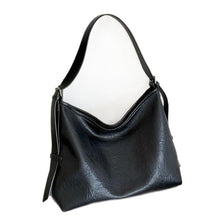 Load image into Gallery viewer, Women's PU Leather Bucket Tote Bag – Large Capacity Shoulder Bag | Coffee &amp; Black