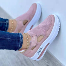 Load image into Gallery viewer, Women's Breathable Mesh Sneakers | Velcro Comfort Walking Shoes | Memory Foam Insole